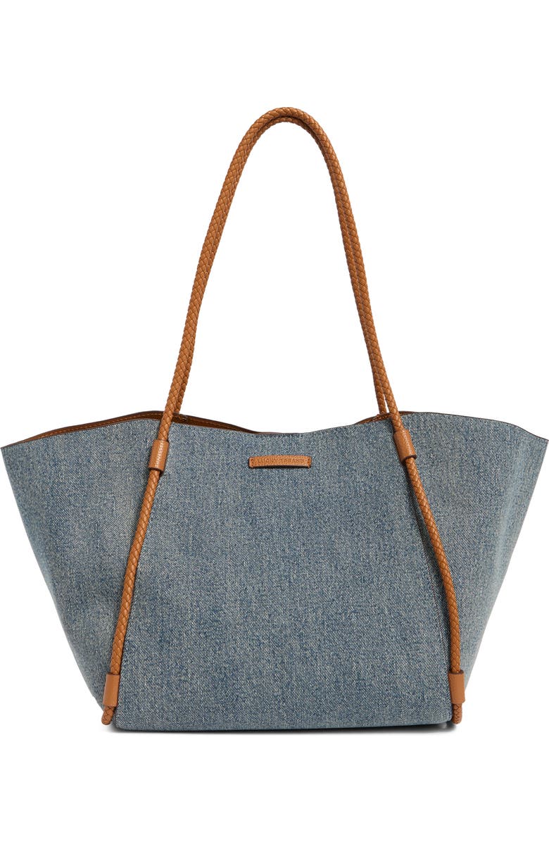 Lucky Brand Ezri Denim Tote Bag, Main, color, Denim