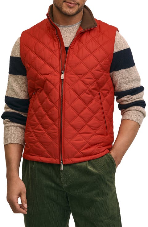 Paddock Water Repellent Diamond Quilted Vest