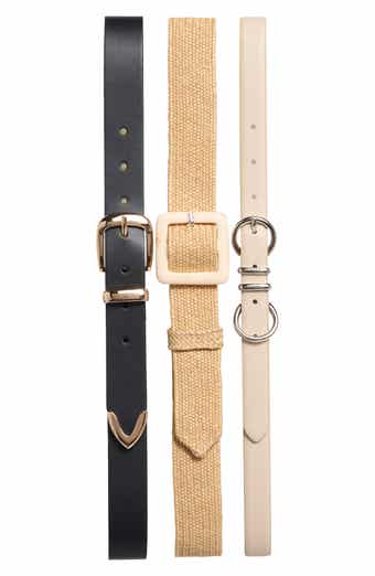 Vince Camuto 3-for-1 Assorted Belt Set