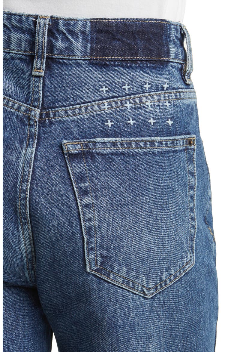 Brooklyn Runaway Straight Leg Jeans, Alternate, color, DENIM