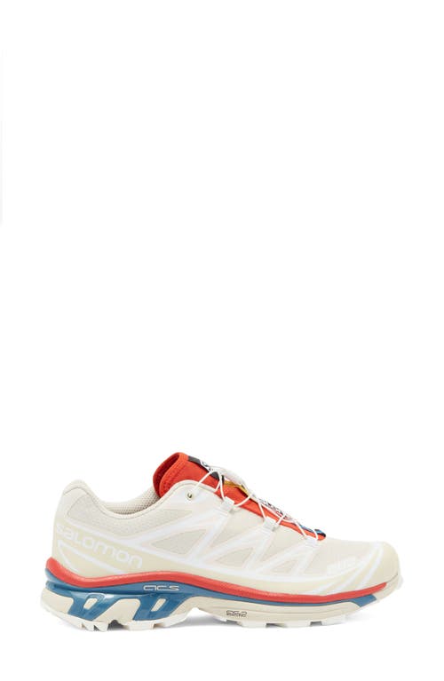 Salomon Gender Inclusive Xt-6 Sneaker In White