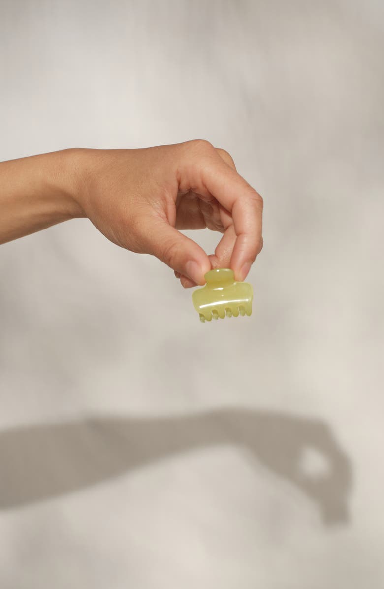 Kitsch 8-Pack Mini Jelly Cloud Claw Clips, Alternate, color, Pearlized Cream Butter Yellow