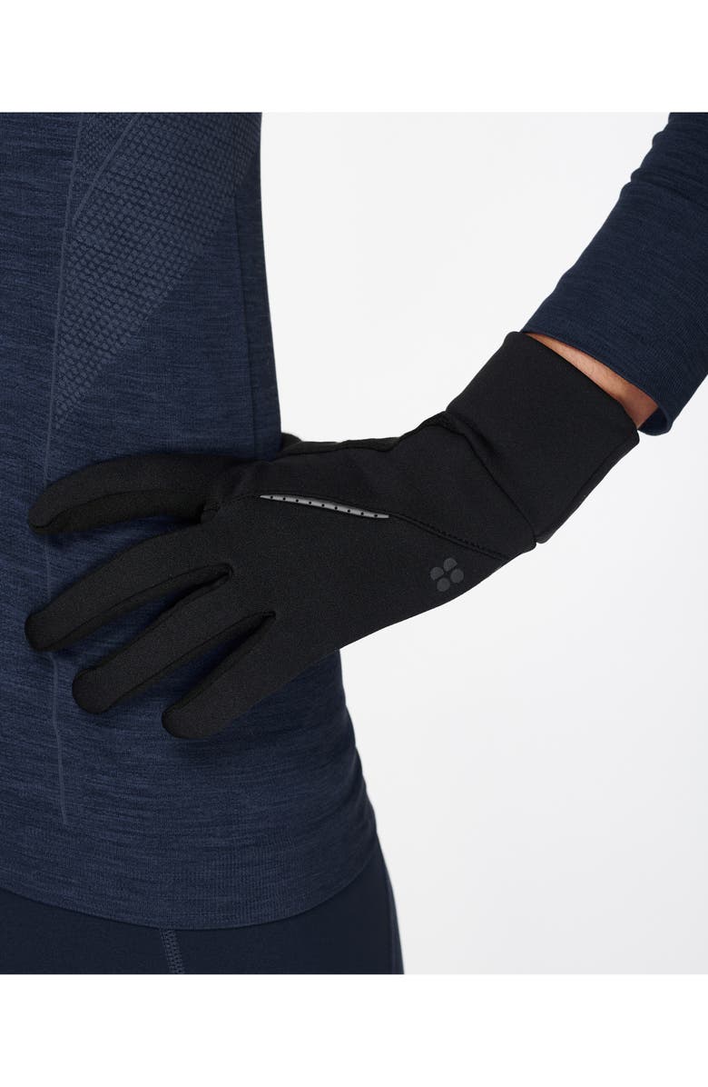 Sweaty Betty Run Gloves, Alternate, color,