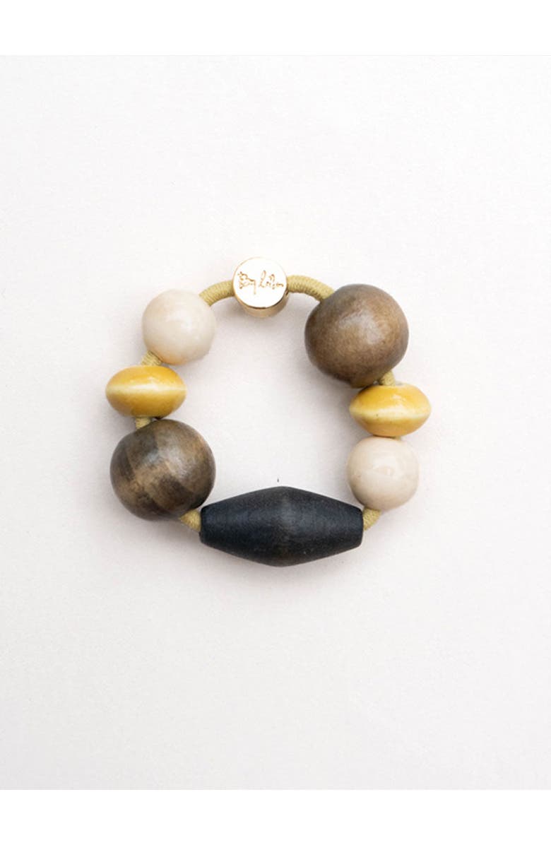 By Lilla Cacao Capsule Bracelet Hair Tie, Main, color, Multi