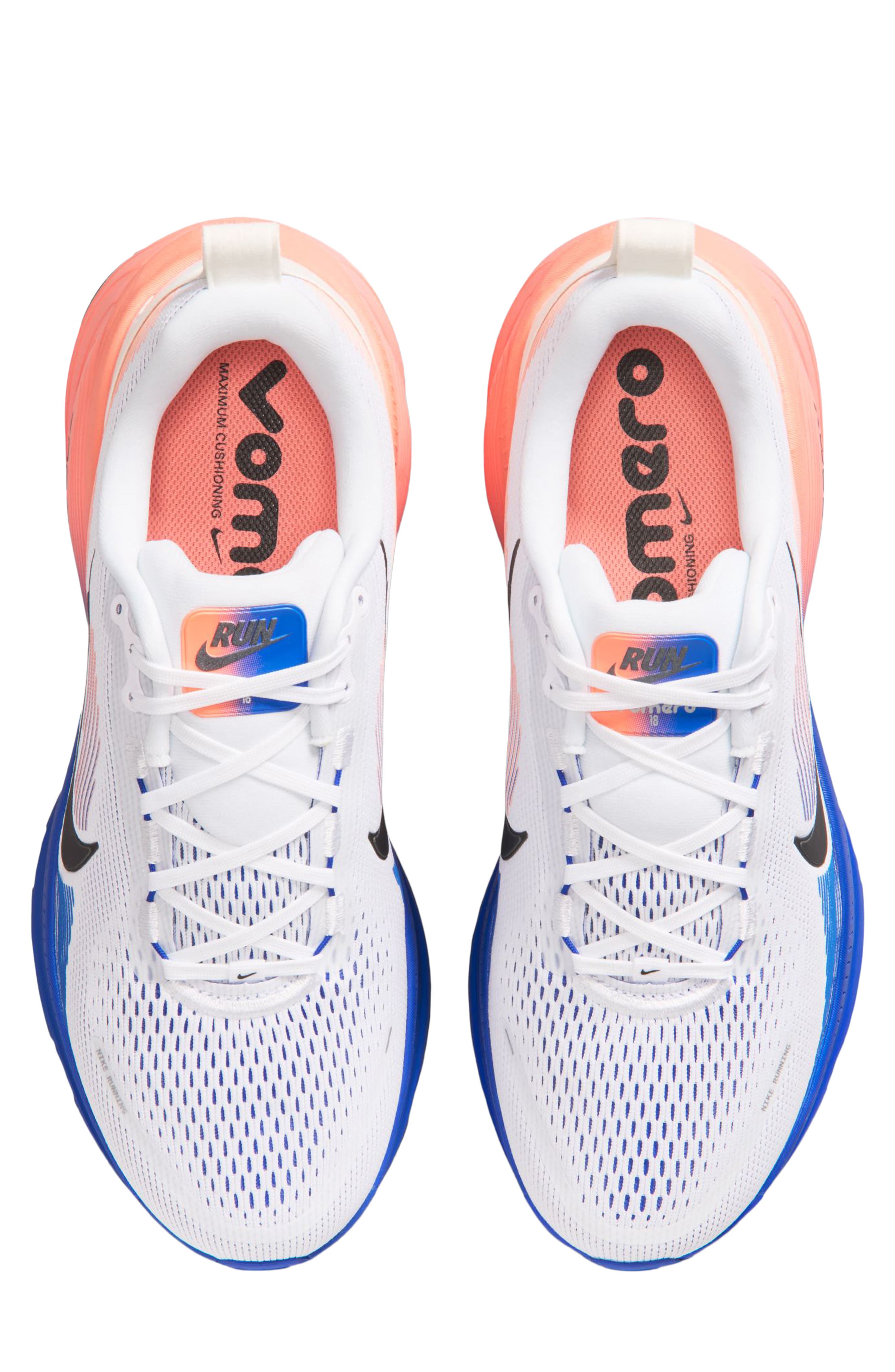 Vomero 18 Running Shoe, Alternate, color, 114 WHITE/BLACK