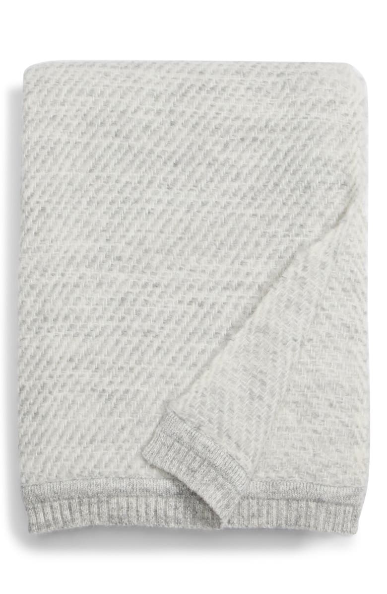 Jenni Kayne Loom Alpaca Blend Throw Blanket, Main, color,