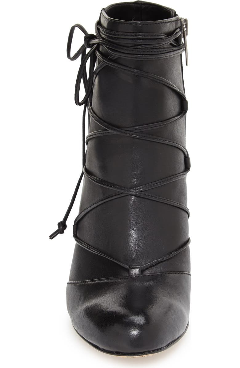 Vince Camuto 'Chenai' Wraparound Lace Bootie, Alternate, color,