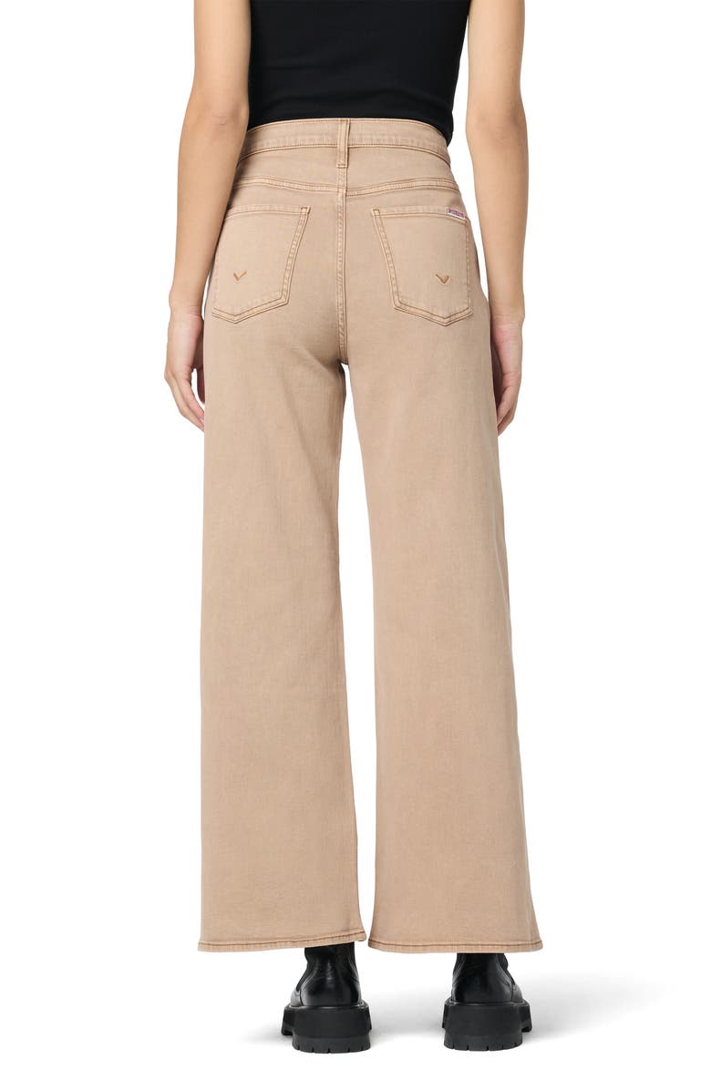 Hudson Jeans Jolene Wide Leg Jeans, Alternate, color, Vintage Khaki