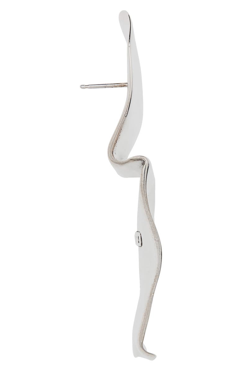 FARIS Warp Sterling Silver Earrings, Alternate, color, 