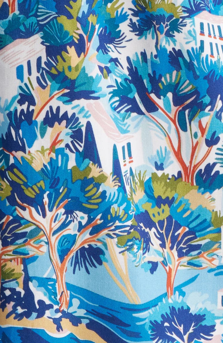 Boardies Print Camp Shirt, Alternate, color, Blue