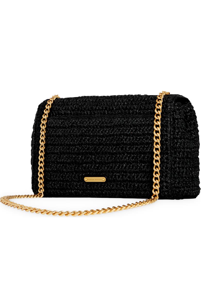 Rebecca Minkoff Medium Edie Straw Convertible Crossbody Bag, Alternate, color,