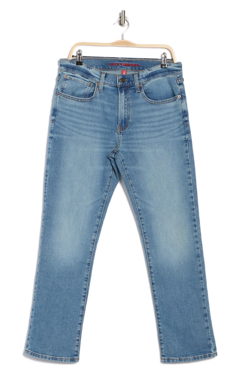 Lucky Brand 223 Straight Leg Jeans, Alternate, color, Gilman Wash