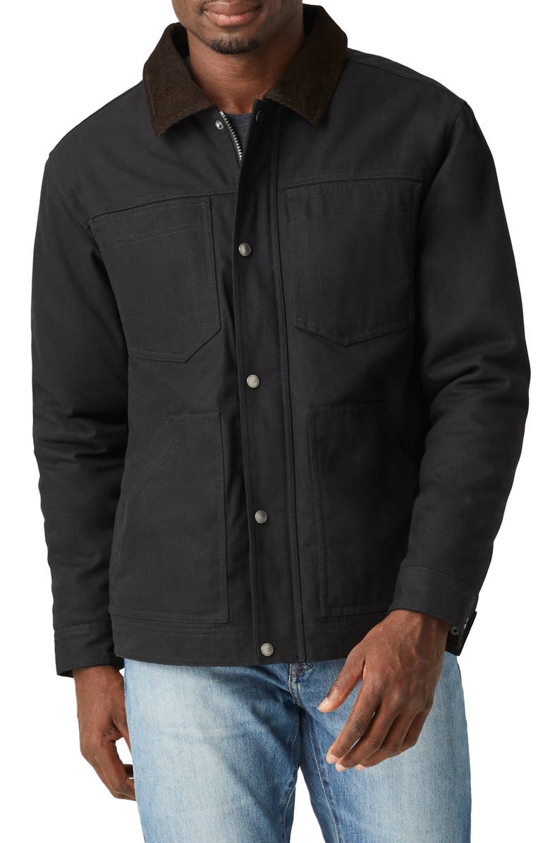 Free Country Men's Cotton Canvas Shirt Jacket, Main, color, 
