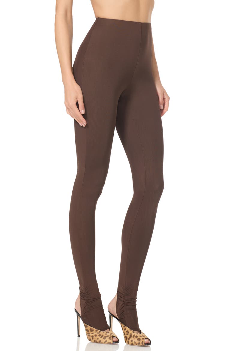 Antigo High Waist Leggings, Alternate, color, ESPRESSO