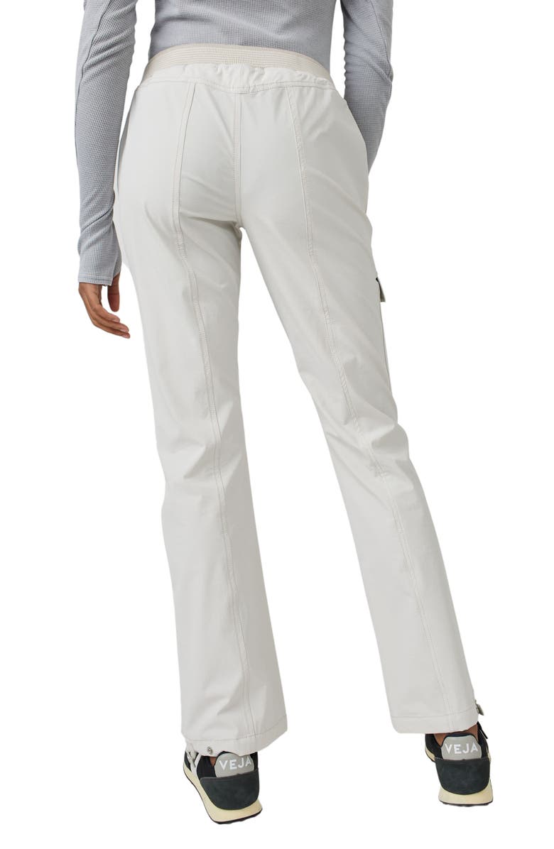 FP Movement by Free People Cascade Elastic Waist Flare Cargo Pants, Alternate, color, 