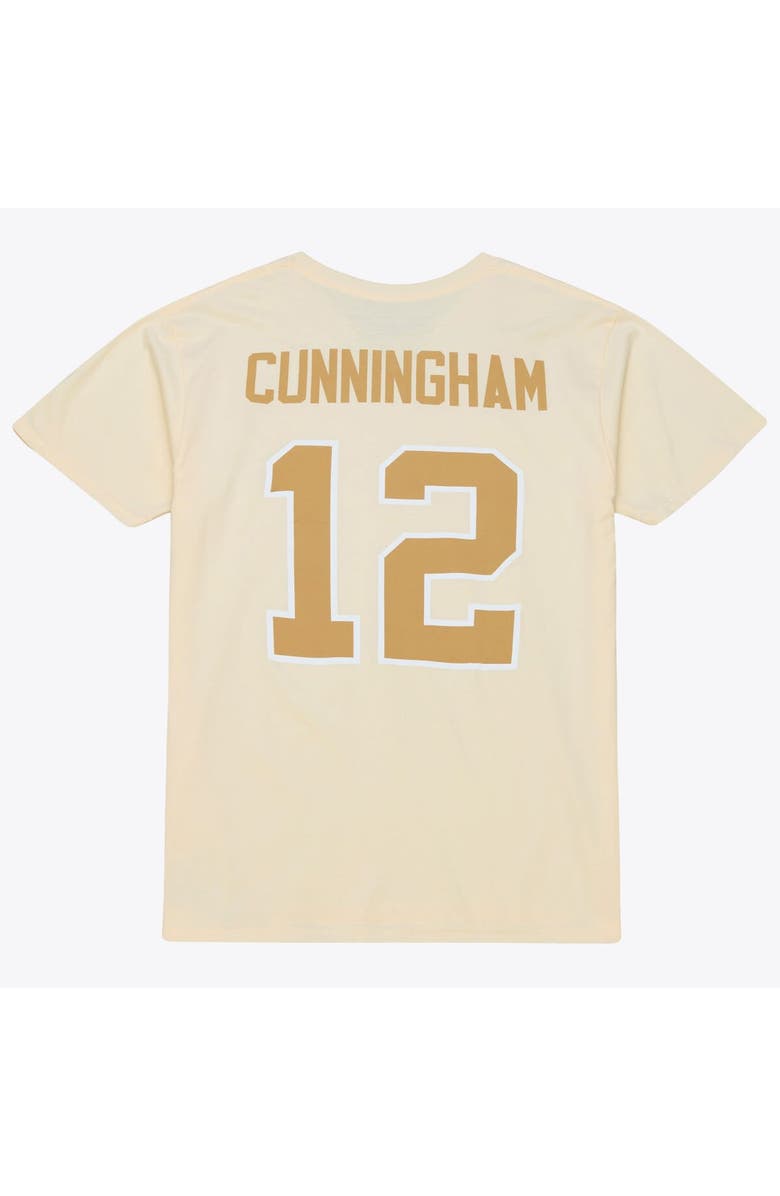 Mitchell & Ness Men's Mitchell & Ness Randall Cunningham Cream Philadelphia Eagles Sandman Name & Number T-Shirt, Alternate, color, Cream
