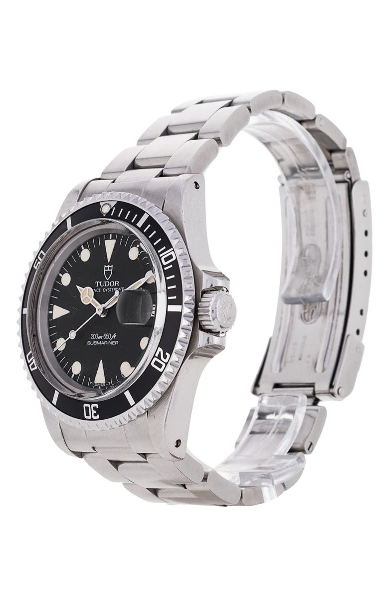 Watchfinder & Co. Tudor Preowned 2003 Prince Oysterdate Submariner Bracelet Watch, 40mm, Alternate, color,