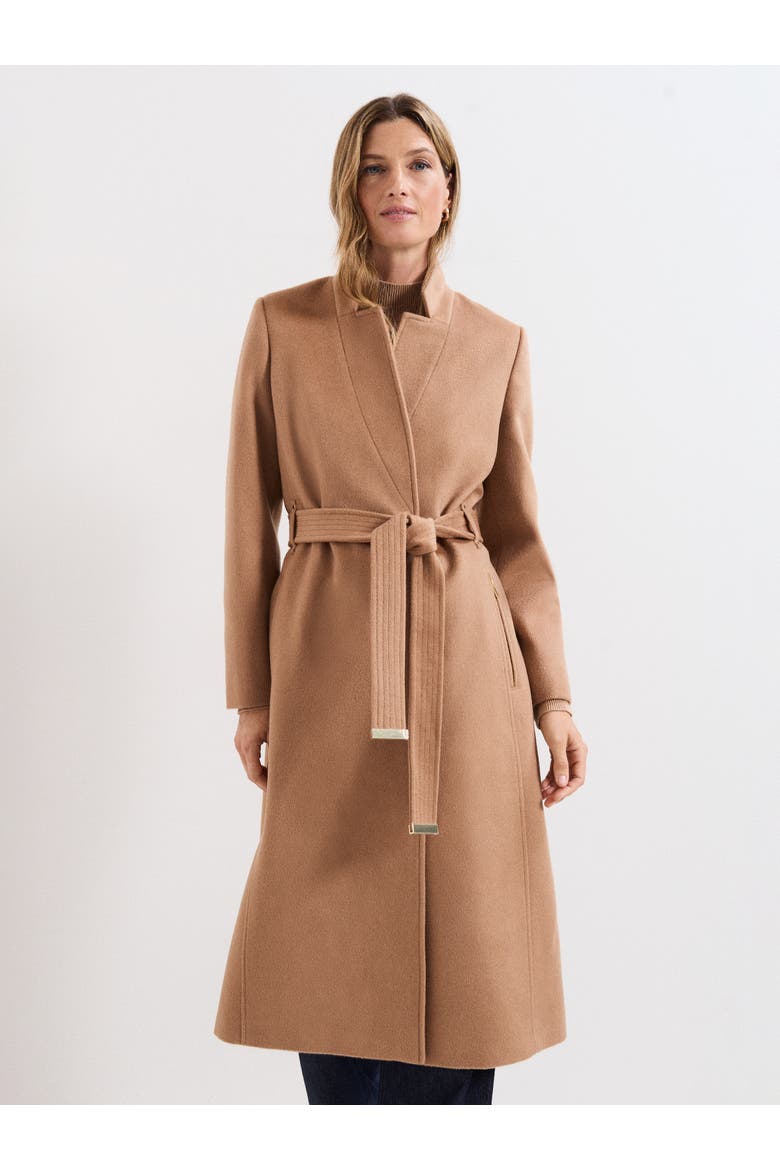 Charlotte Wool Coat, Main, color, Camel