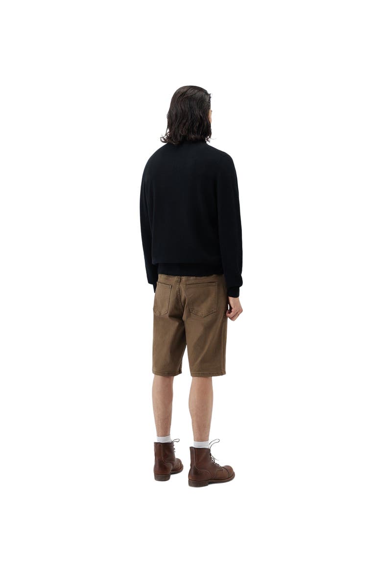Essential Half-Zip Cashmere Sweater, Alternate, color, black