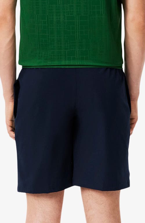 Lacoste Tech Shorts In Blue