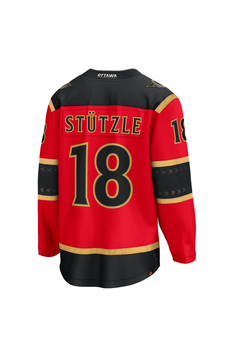 FANATICS Men's Fanatics Tim Stutzle Red Ottawa Senators Alternate Breakaway Jersey, Alternate, color, Red