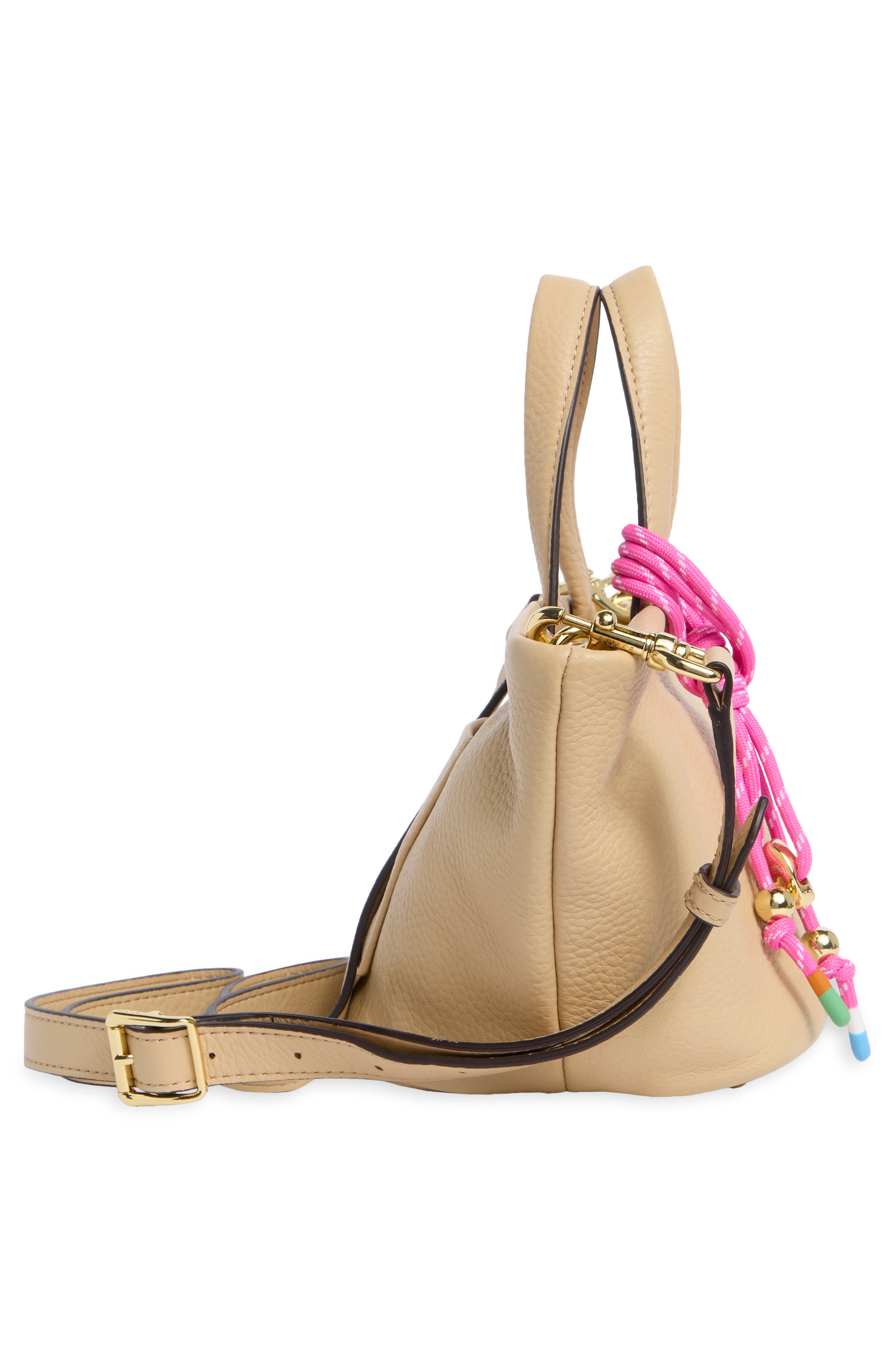 Essex Mini Leather Tote, Alternate, color, DRIFTWOOD