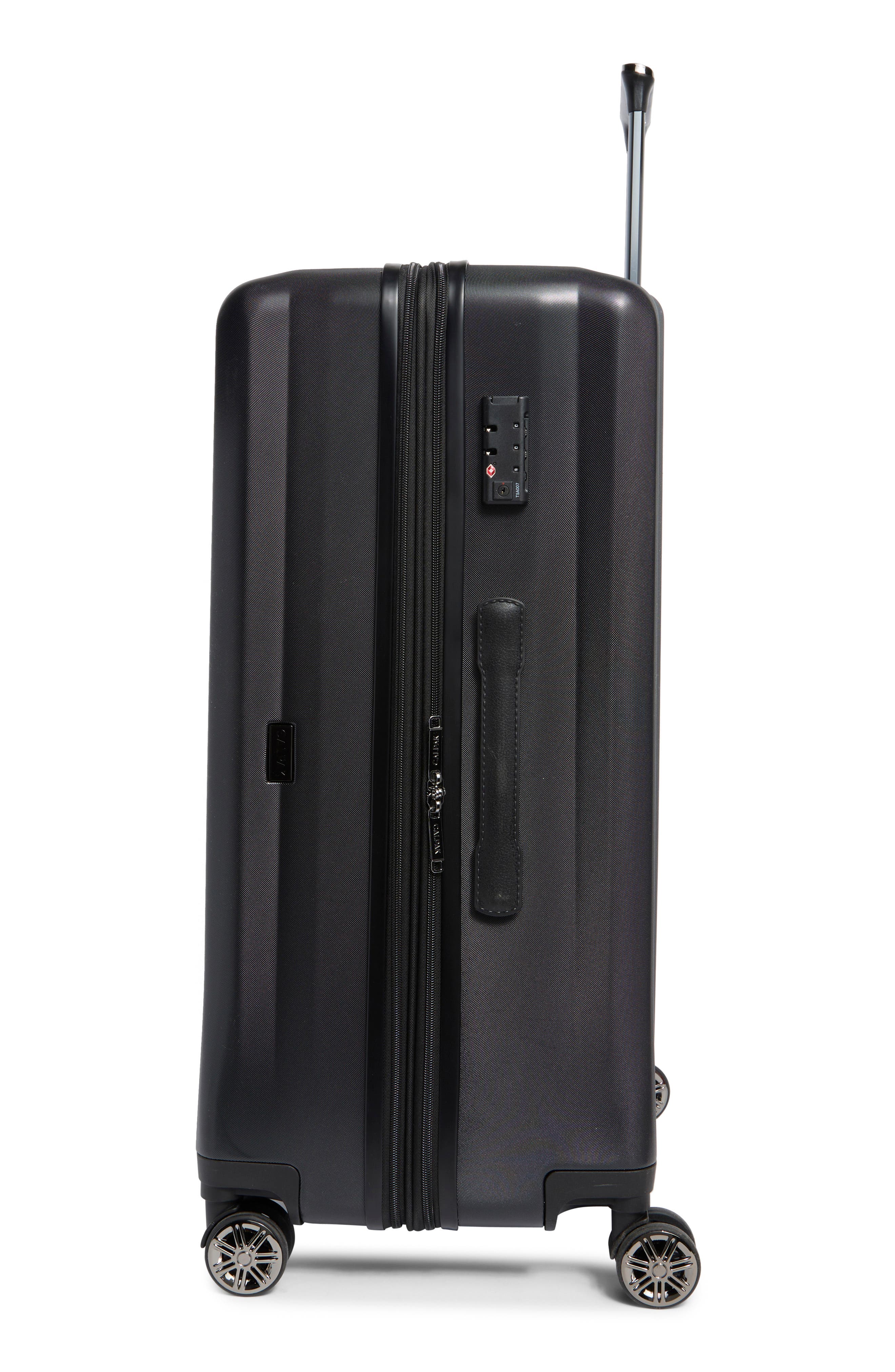 CALPAK Zyon 28-Inch Hardshell Spinner Suitcase, Alternate, color, Black