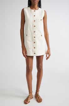 Veronica Beard Oakley Sleeveless Shift Dress