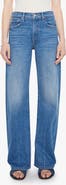 MOTHER The Lasso Sneak Mid Rise Wide Leg Jeans
