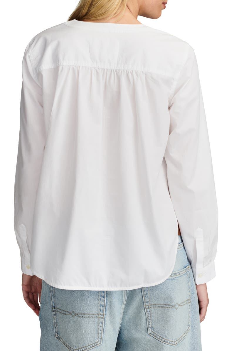 Lucky Brand Pintuck Bib Top, Alternate, color, 