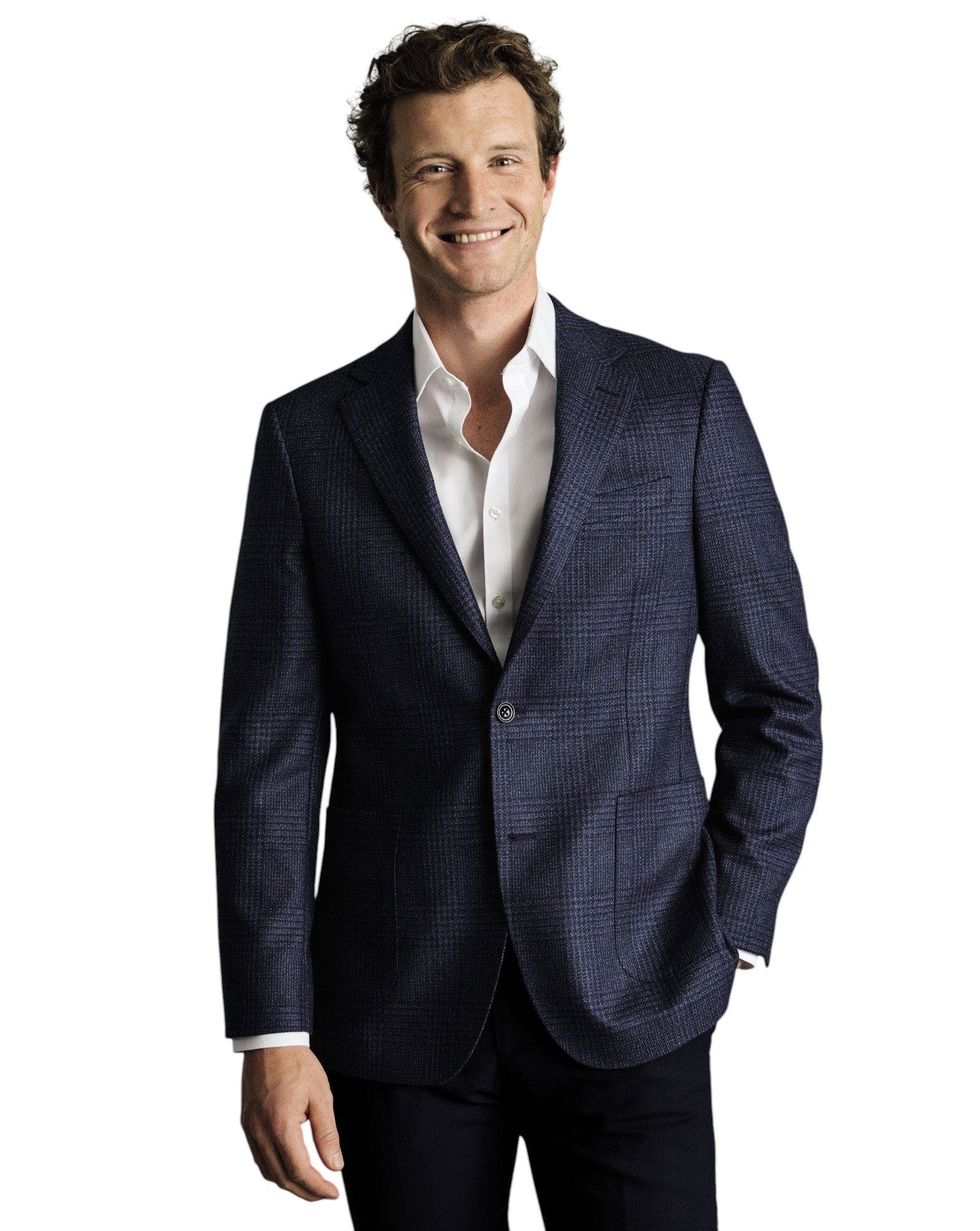 Wool Twill Silk Jacket