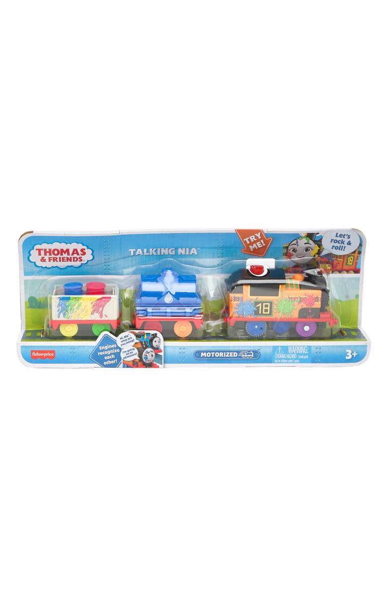 FISHER PRICE Motorized Talking Nia Train, Main, color, 