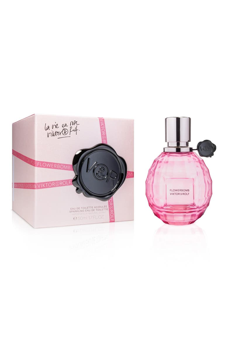 Viktor&Rolf 'Flowerbomb La Vie en Rose' Eau de Toilette (Limited Edition), Alternate, color, NO COLOR