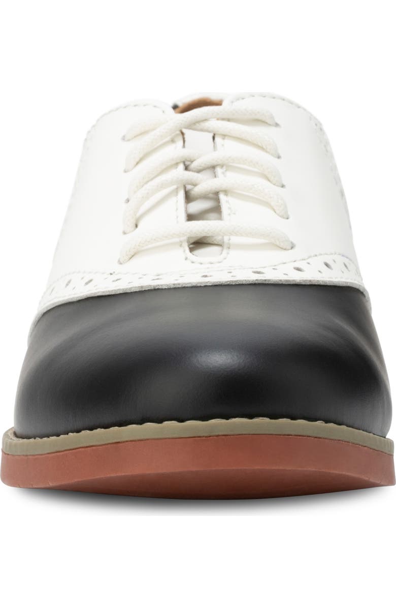 Eastland Sadie Oxford, Alternate, color, White/ Black