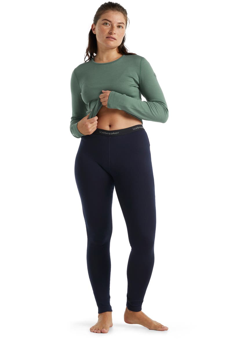 260 Tech Merino Wool Baselayer Leggings, Alternate, color, MIDNIGHT NAVY