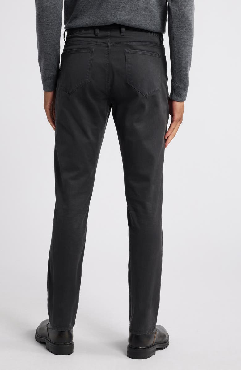 Johnston & Murphy Straight Leg Jeans, Alternate, color, Black