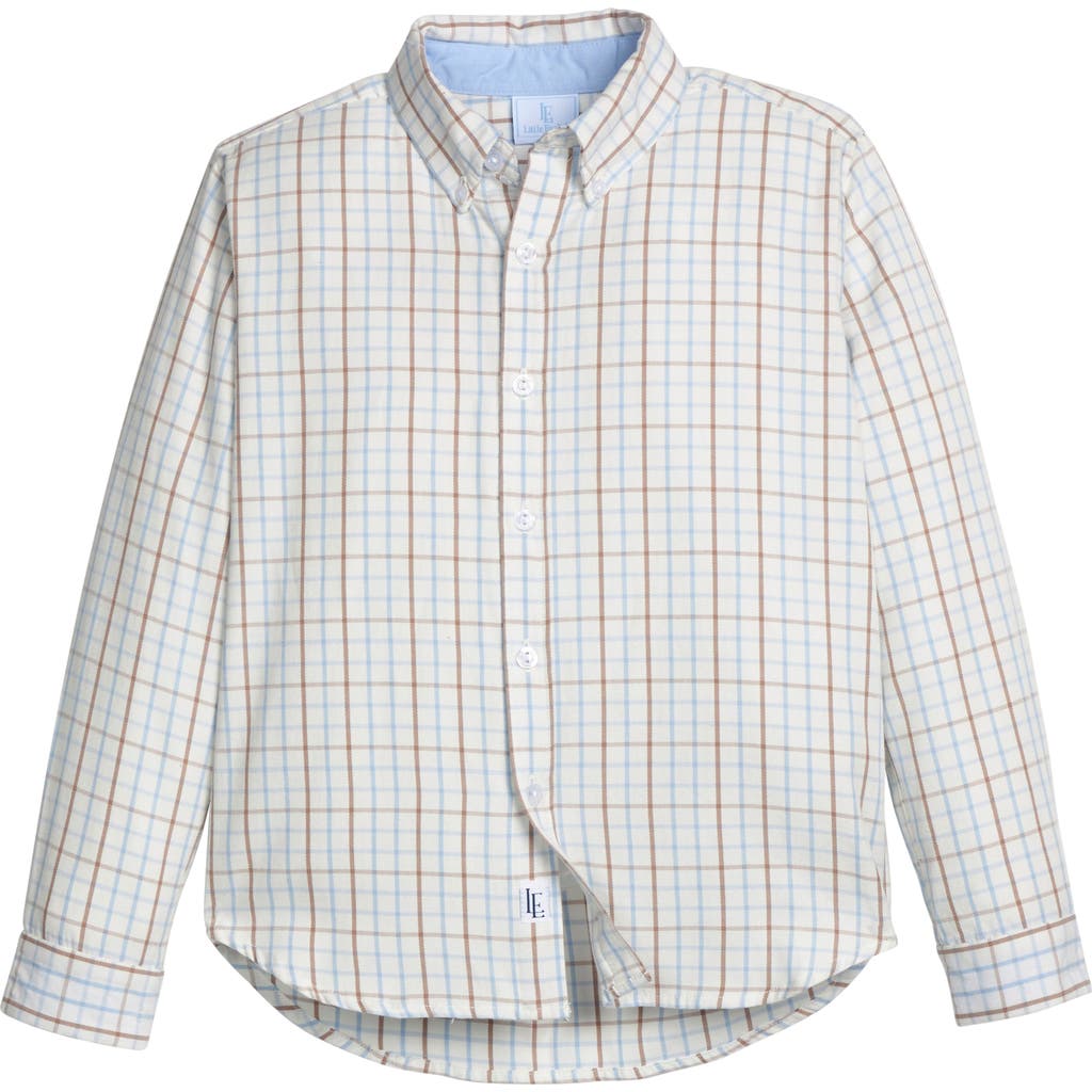 Little English Kids' Button Down Shirt In White