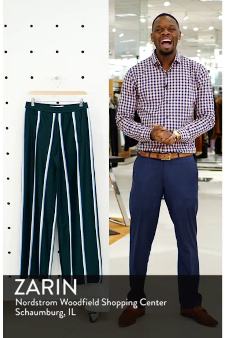 Tory Sport High Waist Twin Stripe Track Pants video