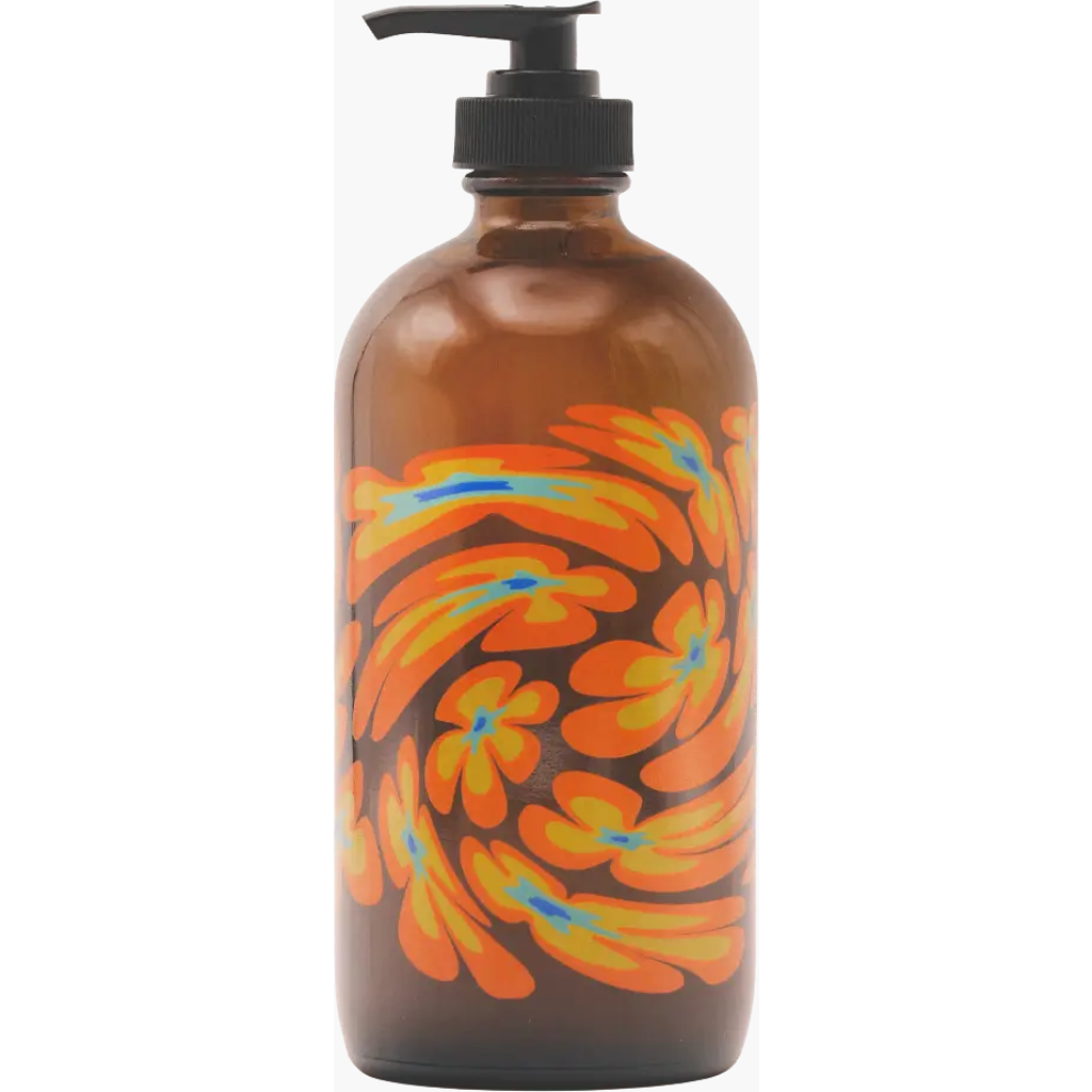 Bathing Culture Mind And Body Wash Refillable Glass Body Wash In Meadow Vision