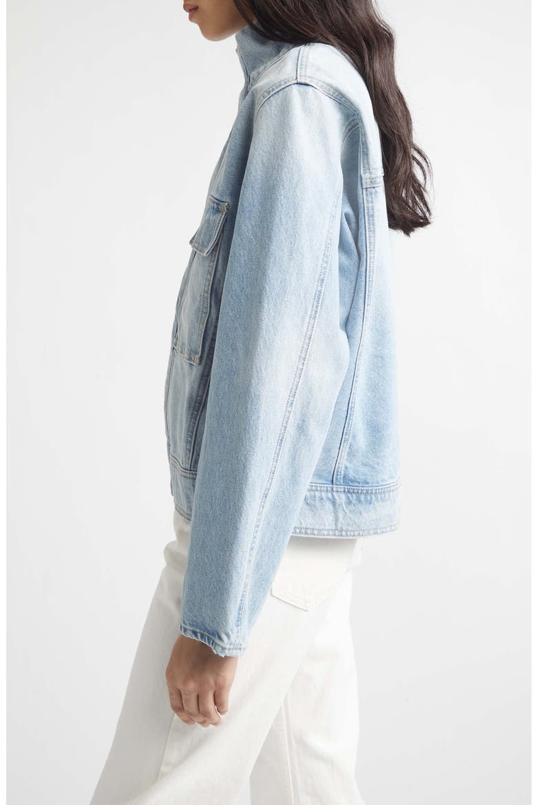 Marilou Denim Jacket, Alternate, color, ALICE WASH