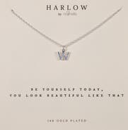 Nashelle Initial Charm Necklace