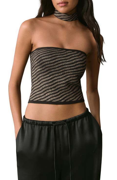 Stripe Tube Top