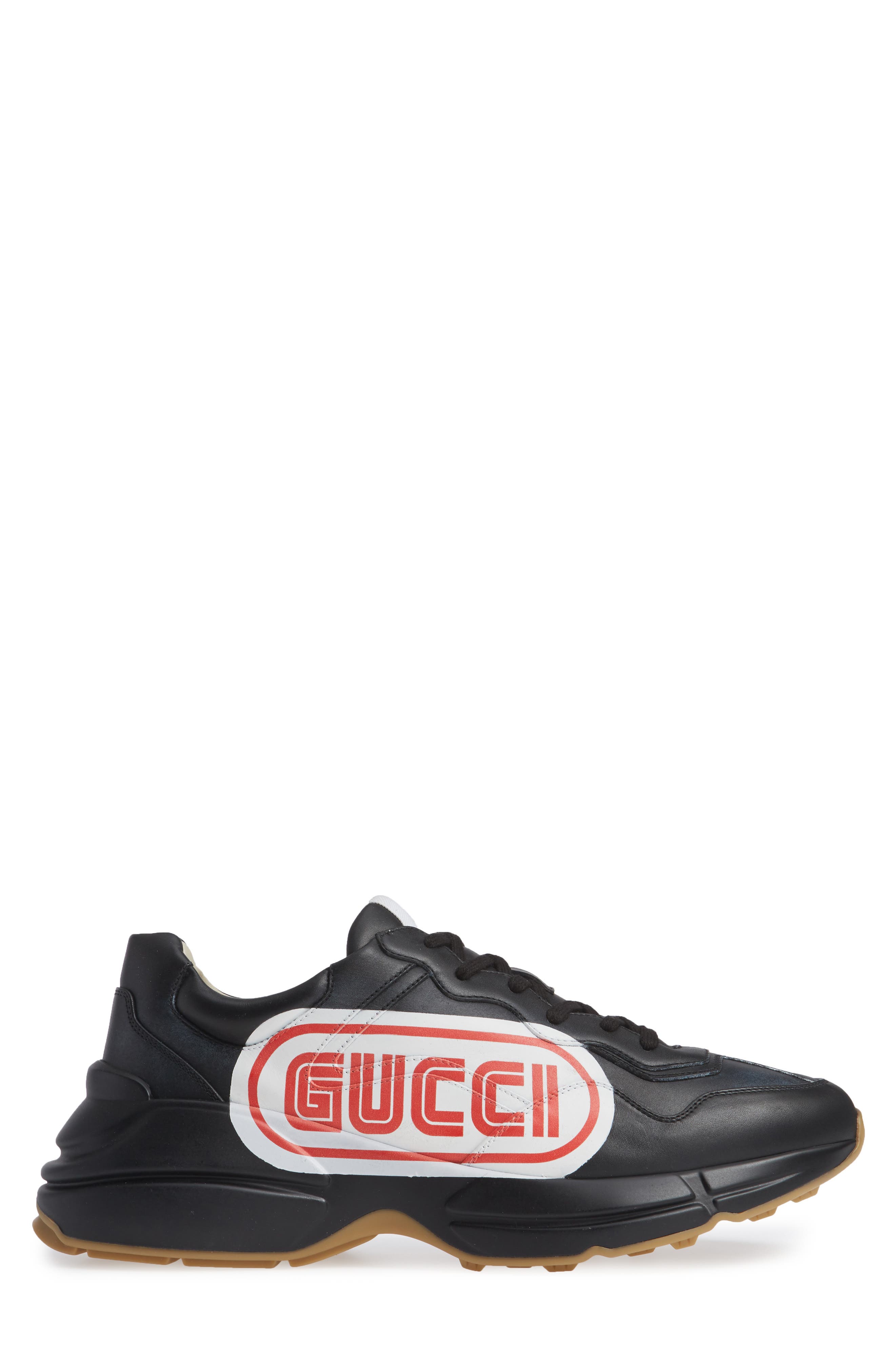 Rhyton Sneaker, Alternate, color, BLACK