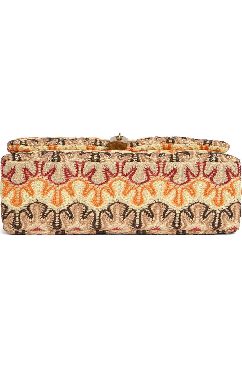 Kurt Geiger London Brixton Embroidered Shoulder Bag, Alternate, color, Open Beige