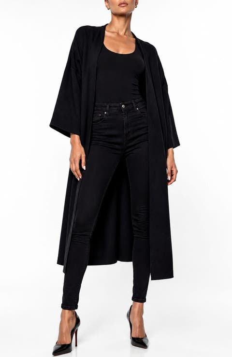 Open Sweater Duster