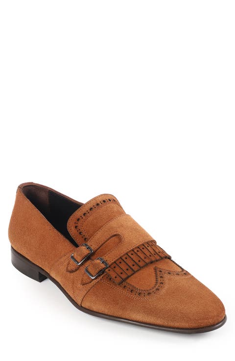 Nexus Kiltie Fringe Monk Shoe (Men)