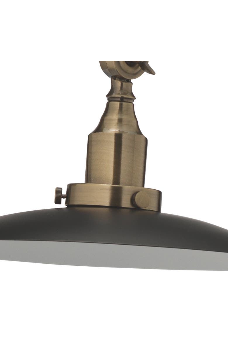 JAMIE YOUNG Mid-Century Modern 1-Light Floor Lamp, Alternate, color, Antique Brass