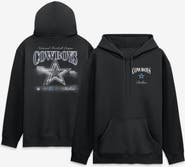 FANATICS Men's Fanatics Black Dallas Cowboys Nightfall Long Sleeve Fleece Hoodie