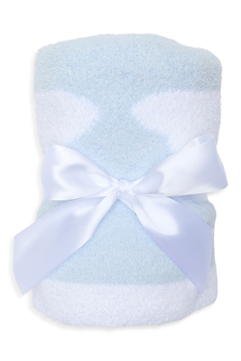 Kids' Pattern So Soft Blanket, Main, color, BLUE-WHITE CLOUD