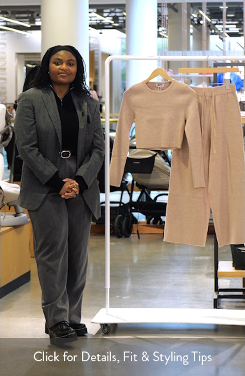 Ayers Long Sleeve Rib Top & Wide Leg Pants, sales video thumbnail